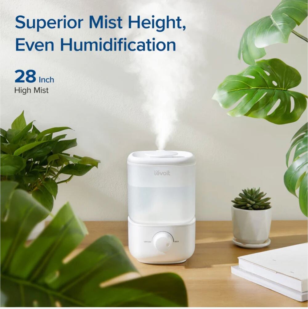 NIB LEVOIT Classic 160 Top Fill Cool Mist Humidifier 2.5L — Brand New